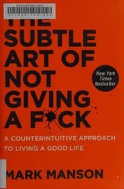 The Subtle Art of Not Giving a F*ck cover.