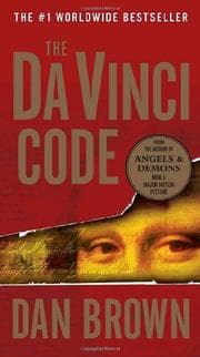 The Da Vinci Code cover.