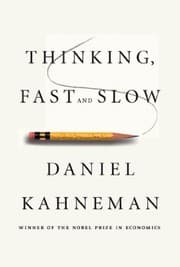 Thinking, Fast and Slow cover.