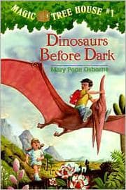 Magic Tree House: Dinosaurs Before Dark cover.