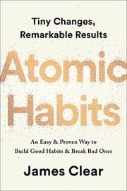 Atomic Habits cover.