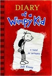 Diary of a Wimpy Kid cover.